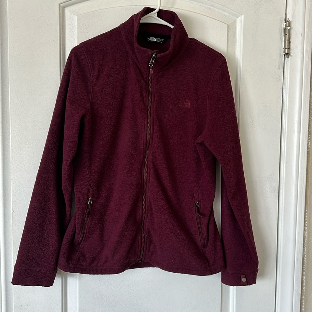 Northface women fleece zip up